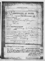 Death Certificate of Frederick Douglass