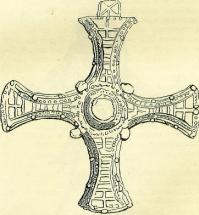 Drawing of the Cross of St. Cuthbert