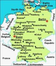 Map Depicting Friedrichshafen