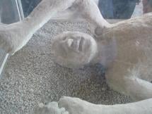 Pompeii Victim Covered with Volcanic Ash