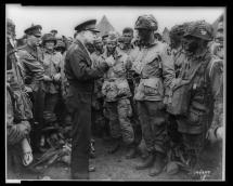 General Eisenhower Briefing Paratroopers