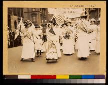 Suffrage - Marching in 1912