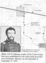Major A.V.E. Johnston and the 39th Missouri