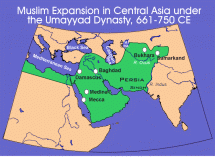 Muslim Expansion in Central Asia, 661-750 C.E.