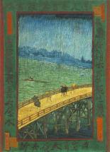 van Gogh Copies Hiroshige - Bridge in the Rain