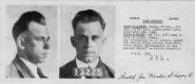 Dillinger - Wanted for Bank Robbery