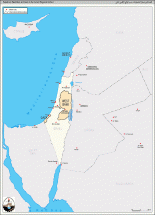 Gaza - Contemporary Map