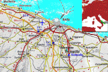 Bari, Italy - Map Locator