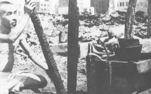 Destruction at Yokohama After U.S. Bombing