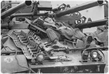 Resting During a Break in Fighting at Hue