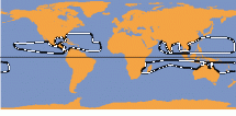 Tropical Cyclone - Storm-Area Graph