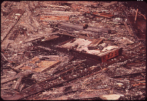 Debris in the Hudson River - World Trade Center Construction