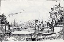Drawing of Early Chicago