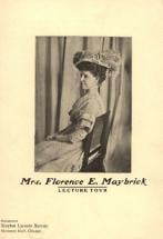 Florie Maybrick - On the Lecture Circuit