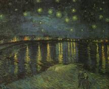 van Gogh Masterpiece - Starry Night over the Rhone