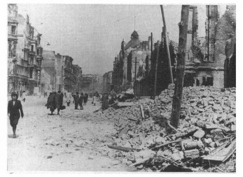 Bombed-Out Berlin - Rubble Heap