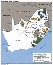 Bantustans - Tribal Homelands