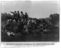 Marion's Brigade - Crossing the Pedee River