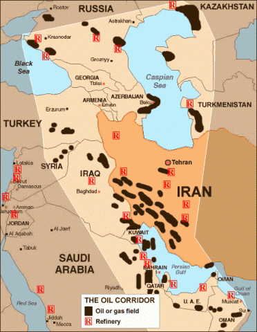 Oil Fields In Iran