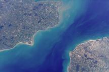 English Channel - View from Space