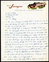 Jackie Robinson - Letter to Branch Rickey, Pg 1