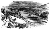 View of Irish Farm Land in 1846