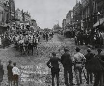 Welcoming the Circus on a Muddy Main Street