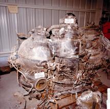 Challenger Explosion - Recovered Main Engines