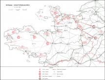 German Countermeasures - Map