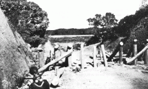 Road Block in Bataan