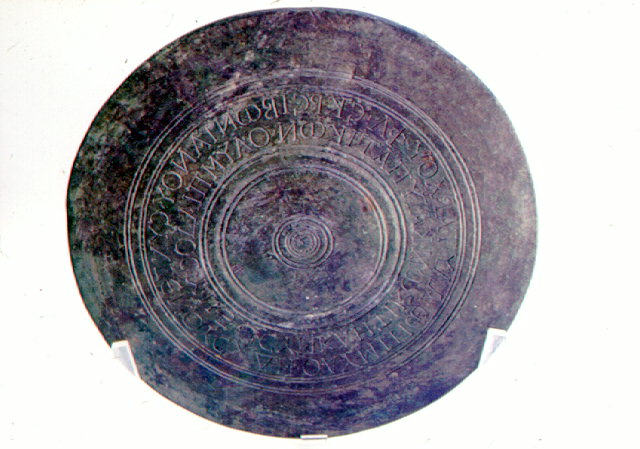 Votive Discus from Ancient Times