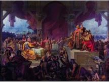 Feast of Attila by Ede Heinrich
