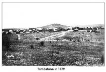 Photo of Tombstone in 1879