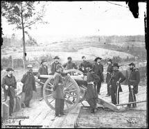 Union Troops in a Confederate Fort