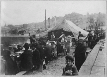 Disaster Canteen to Feed the 1906 Earthquake Victims