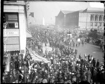Gathering in Chicago - People Exposed to Spanish Flu