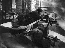 Soviet Sniper during the Battle of Stalingrad