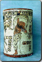 Mayan Chocolate Drinking Vessel