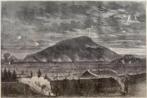 Scene from the Battle of Lookout Mountain