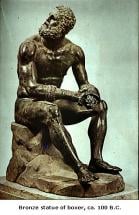 Bronze Statue of a Boxer