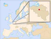 Brussels - Map Locator