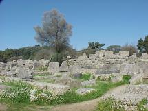 Ruins at the Great Temple of Zeus