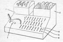 Drawing of the Enigma Components