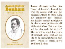 James Butler Bonham - by William N. Bonham