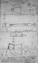 Telephone Invention - First Drawing by Alexander Bell