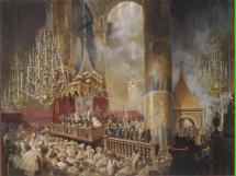 Tsar Coronation at the Cathedral of the Dormition