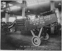 Dayton-Wright Plane Display - World War I