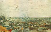 Early Years - View of Paris from Montmartre - 1886
