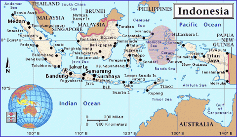 Spice Islands - Location