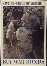 Norman Rockwell - Freedom of Worship